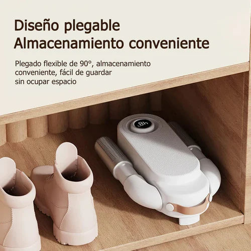 Descripción del Producto para la Product Page de Shopify: Secador de Calzado Eléctrico Portátil: Mantén Tus Zapatos Secos y Frescos Todo el Año